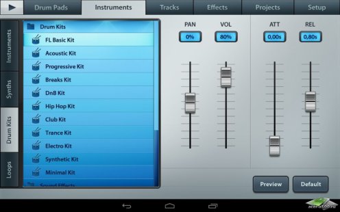 Скриншот FL Studio Mobile
