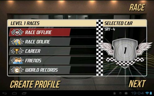 Скриншот Drag Racing Classic