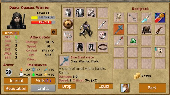 Скриншот Exiled Kingdoms RPG