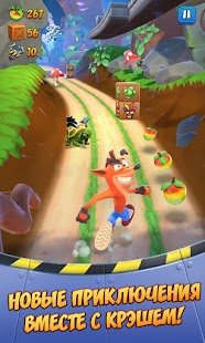 Скриншот Crash Bandicoot: On the Run