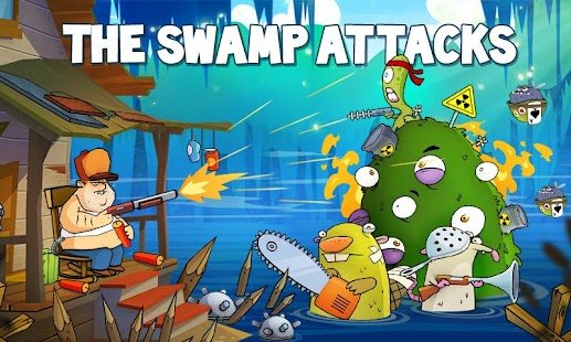 Скриншот Swamp Attack