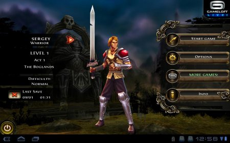 Dungeon Hunter 2 HD версия 1.0.0