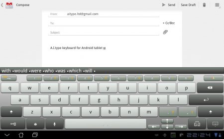 A.I.type Tablet Keyboard (   1.2.3)