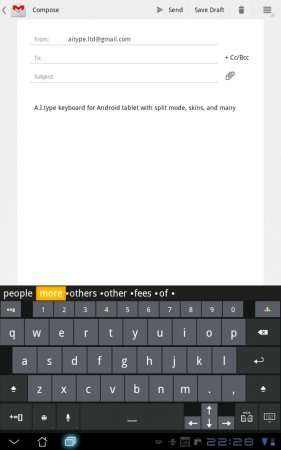A.I.type Tablet Keyboard (   1.2.3)