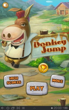 Donkey Jump версия 1.1.1