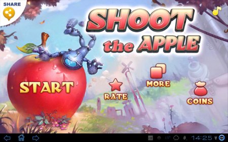 Shoot the Apple (обновлено до версии 1.2.3) (без рекламы)