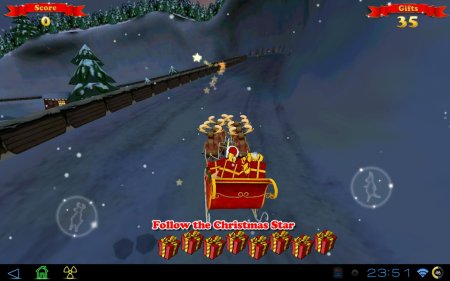 Santa Ride! HD версия: 1.01 [G-сенсор]
