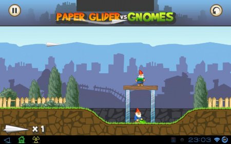 Paper Glider vs. Gnomes : 1.2