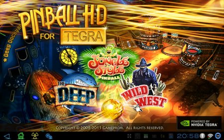 Pinball HD for Tegra (обновлено до версии 1.0_2411)