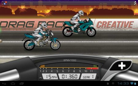 Drag Racing: Bike Edition (обновлено до версии 1.0.19)