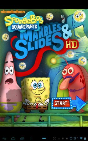 SpongeBob Marbles & Slides версия: 1.0