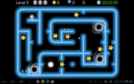 Tilt Labyrinth: Neon Gravity версия 1.1