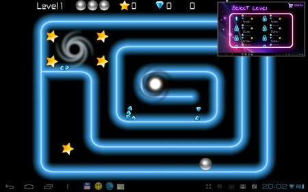Tilt Labyrinth: Neon Gravity версия 1.1
