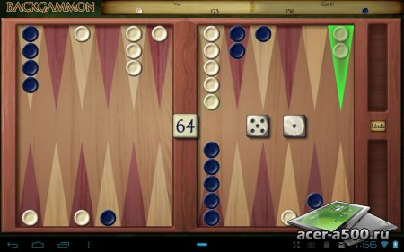 Backgammon (обновлено до версии 1.72)
