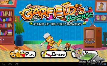Garfield's Defense: Attack of the Food Invaders