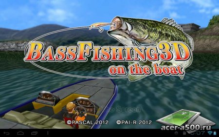 Bass Fishing 3D On The Boat