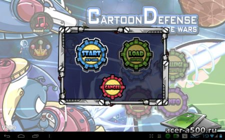 Cartoon Defense: Space wars версия 1.0.0