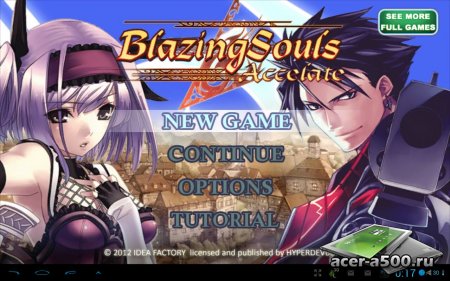 Blazing Souls Accelate (ENG) версия 1.2