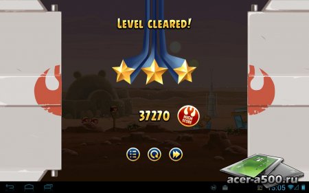 Angry Birds Star Wars HD v1.5.0 [свободные покупки]