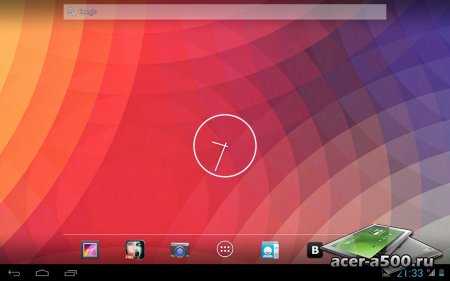 Прошивка Homework Mod V7 Для Acer A500/A501 от Snapacer & Barambuka с android 4.1.2 (Добавлена версия android 4.2 Transform pack edtition)