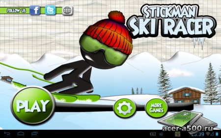 Stickman Ski Racer (Free) версия 1.3