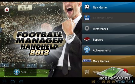 Football Manager Handheld 2013 (обновлено до версии 4.2)