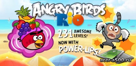Angry Birds Rio: Smugglers' Plane (обновлено до версии: 1.5.0) [без рекламы] [свободные покупки]