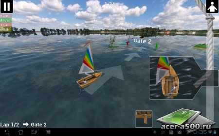 Top Sailor sailing simulator версия 5.8