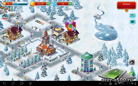 Горный курорт: построй город (Ski Park) (обновлено до версии 1.18.0)