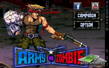 Army VS Zombie версия 1.0.1 [свободные покупки]