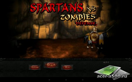 Spartans vs Zombies defense HD версия 1.3.2