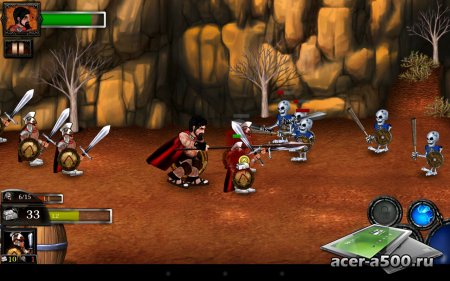 Spartans vs Zombies defense HD версия 1.3.2