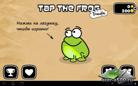Tap the frog: Doodle версия 1.6