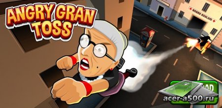 Angry Gran Toss версия 1.0.5 [свободные покупки]