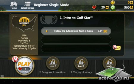 Golf Star™ версия 1.3.1