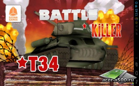 Battle Killer T34 3D  1.0.0